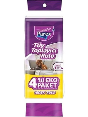 Daisy Home Premium Tüy Toplayıcı Yedek Rulo 4 Adet 30 Yaprak