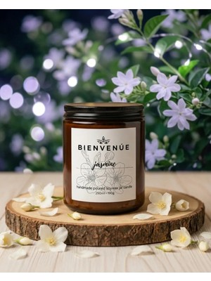 Bienvenue Yasemin Kokulu Amber Cam Kavanozda Soya Mum