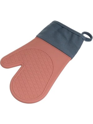 Daisy Home Dayanıklı Silikon Fırın Eldiveni – 250°C Koruma, Kaymaz Yüzeyli, Pamuk Astarlı, Yanmaz Mutfak Eldiveni, Tekli