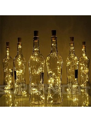 Daisy Home Hidz Mantar Tıpa Peri LED - 3 Metre - Günışığı (1 Adet)