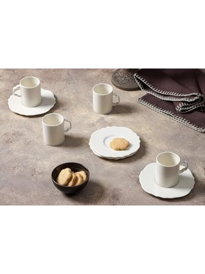 Daisy Home Tide Alumilite 4 Kişilik Kahve Takımı 80CC