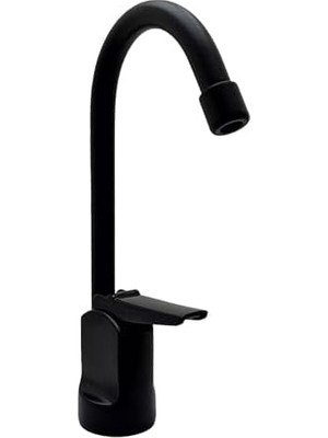 Daisy Home A203-NL-62 6 "-Flo Stil Saf Su Sebili Musluk, Mat Siyah