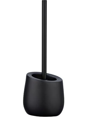 Daisy Home Badi Siyah Seramik Tuvalet Fırçası Tutucu