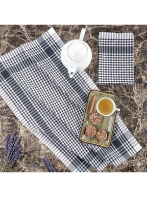 Gön Ev Tekstili %100 Pamuk Pötikare Desenli Mutfak Kurulama Bezi Seti - 40X60 cm - 2 Adet