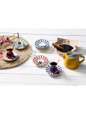 Daisy Home Life 8 Parça 4 Kişilik Çay Takımı