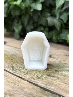 Daisy Home Mezar Taşı Rip Yazılı Mum Kalıbı (Silikon) (1 Adet)