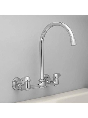 Daisy Home 3190-40-CH-BC-Z Iki Saplı Yüksek Ark Duvara Monte Mutfak Bataryası