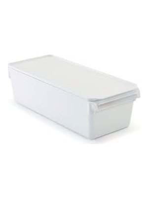 Daisy Home Kapaklı Banyo Mutfak Düzenleyici Raf Ps 360 * 150 * 100 mm Beyaz M-E27-20-01K