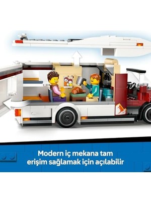 Daisy Home City Tatil Karavanı 60454-6 Yaş ve Üzeri Çocuklar Için Yaratıcı Oyuncak Yapım Seti, Doğum Günü Hediyesi (385 Parça)