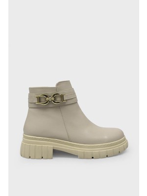 Kanuga Kadın Casual Bot Bej LPA24K-03