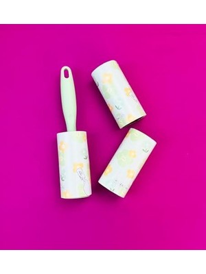 Daisy Home Giftmoda Tüy Toplayıcı Rulo, 60 Yaprak, 2 Adet Yedek Başlık