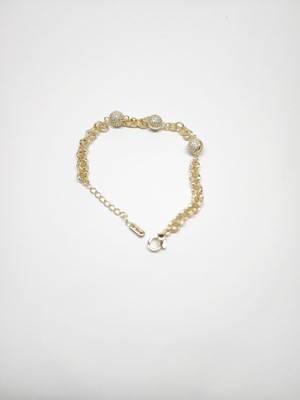 CM Jewelry Boncuklu Çelik Bileklik