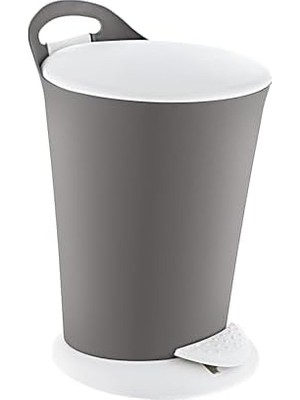 Daisy Home Pedallı Çöp Kovası Gri 6 Lt