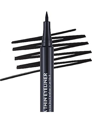Daisy Home Ultra Thin Keçe Uçlu Mat Kalem Eyeliner 001 Black