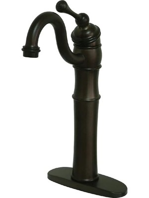 Daisy Home KB3425BL Viktorya Dönemi Lavabo Musluğu, Yağla Pürüzsüzleştirilmiş Bronz