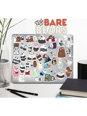 Daisy Home We Bears Kafadar Ayılar Seri 3 Telefon Laptop Notebook Tablet Defter Matara Etiket