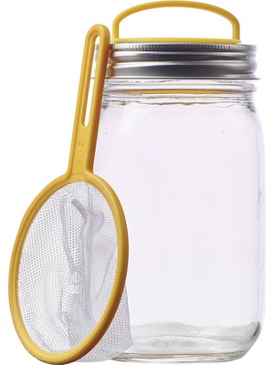 Daisy Home Jarware Ateş Böceği Yakalama Seti, Normal Ağızlı Kavanozlar Için, Sarı