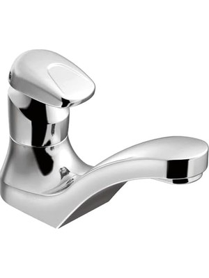 Daisy Home Ticari Krom M-Press Tek Montajlı Ölçüm Banyo Lavabo Bataryası.5 Gpm, 8884