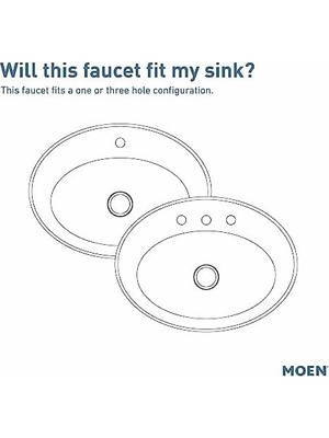 Daisy Home Align One-Handle Yüksek Arc Banyo Musluk, 6190BL