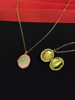 Melisa Takı & Aksesuar 316L Çelik Gold Renk Açılır Resimli Kolye (Fotoğraf Eklenebilir)