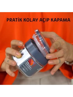 Daisy Home Cam Kavanoz, Cam Saklama Kabı, Sızdırmaz Kaplar (Gri, 750 Ml)