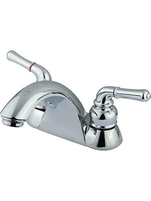 Daisy Home KB2621LP Naples Lavabo Bataryası, 10 Cm, Krom Kaplama