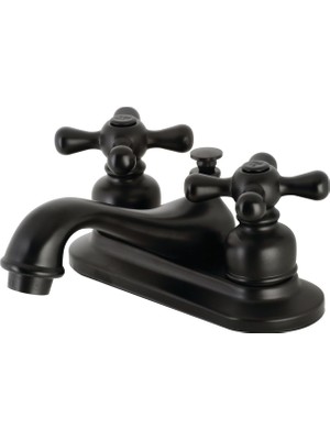 Daisy Home KB600AX Restorasyon 4 Inç Banyo Bataryası, Mat Siyah, 6,63 x 4,5 x 2,88