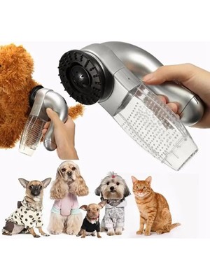 Daisy Home Shed Pal Kedi Köpek Vakumlu Tüy Toplama Makinesi, Tüy Çekme Tarağı, Traş Makinesi, Pilli, Kolay Temizlenebilir