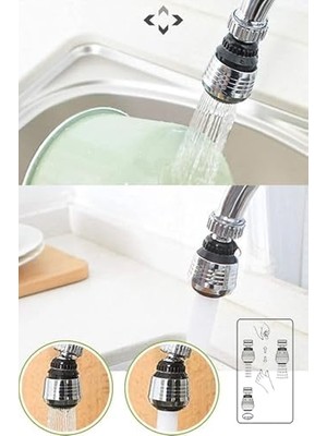 Daisy Home Su Tasarruflu 2 Modlu Kısa Musluk Başlığı, Ayarlanabilir Akış, Kolay Montaj ve Dayanıklı Tasarım