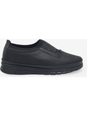 Kanuga Kadın Yazlık Comfort Ayakkabı Siyah CGL2025-07