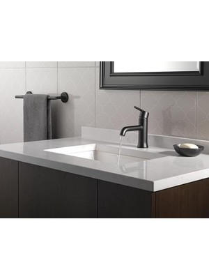 Daisy Home Trinsic Mat Siyah Banyo Bataryası, Tek Delikli Banyo Bataryası, Tek Kolu Banyo Bataryası, Mat Siyah 559LF-BLLPU