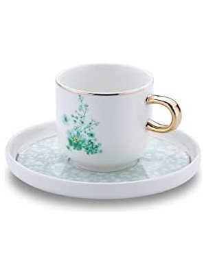 Daisy Home Korkmaz Lidya 4 Parça Kahve Fincan Takımı