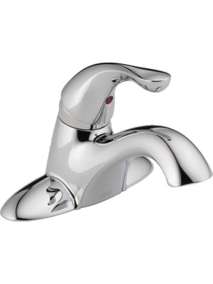 Daisy Home Klasik Banyo Bataryası, Banyo Lavabosu Için Krom Banyo Bataryası, Banyo Lavabo Bataryası, Mühür Teknolojisi, Metal Tahliye Montajı, Krom 520-MPU-DST, 5 x 6.5 x 5 Inç