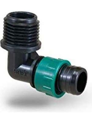 Daisy Home 17 x 3/4 Inç Yüzüklü Yassi Damlama Sulamaerkek Dirsek