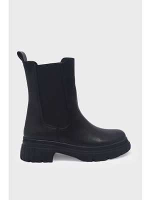 Kanuga Kadın Streçli Günlük Bot Siyah LPA24K-02