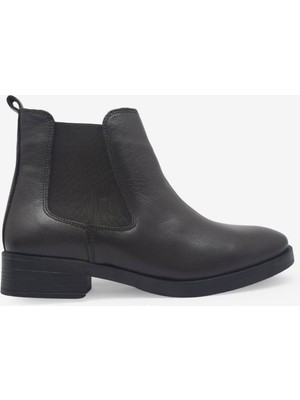 Castle Black Kadın Günlük Deri Bot Kahve CB21897