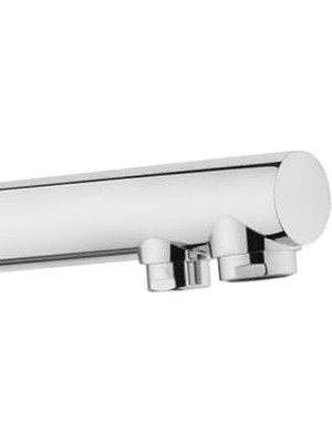 Daisy Home Split Dual Eviye Bataryası A42144, 360° Dönebilen, Krom, Çift Fonksiyonlu Başlık, Tezgah Üstü Montaj