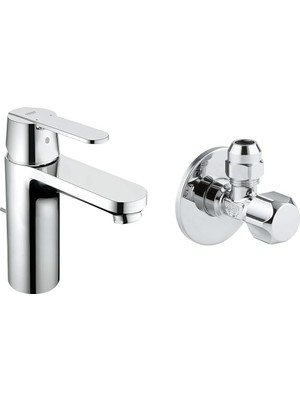Daisy Home Get Lavabo Bataryası, M-Boyut + 2 Adet 55MM Ara Musluk Seti