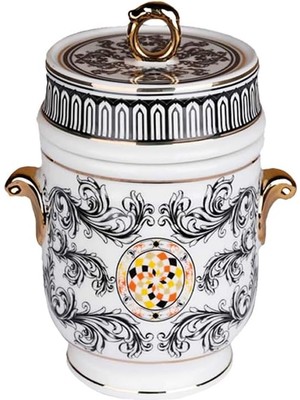 Daisy Home Lucky Art Margery Bone Kulplu Kavanoz 22 cm