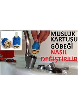Daisy Home Mix Aç-Kapa Batarya Musluk Kartuşu 40 Lik - Ayaklı Kartuş 1