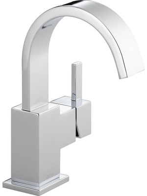 Daisy Home 553LF-GPM Musluk Vero, Tek Kulplu Orta Set Banyo Bataryası, Krom