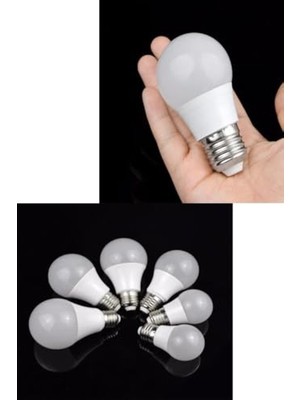 Cekar Store 6W E27 Mini Top Ampul 3000K Sarı Işık          [enerji Sınıfı F]