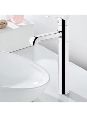 Daisy Home Hms Aç Kapa Çanak Tipi Uzun Yüksek Lavabo Bataryası