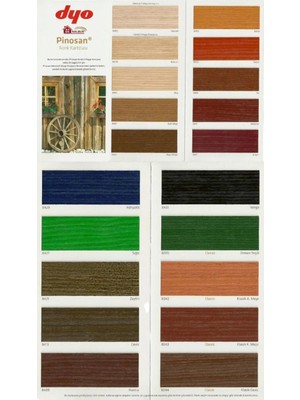 Dyo Pinosan Dekoratif Ahşap Verniği 0,75 Litre 8403 Tarçın