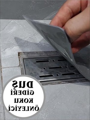 Cekar Store Duş Gideri Kötü Koku Önleyici Uzun Silikon Mat Kokusu Önleyici Dikdörtgen Sızdırmaz Ped Duş Kapağı Tıpası Böcek Önleyici Koku ve Su Geçirmez Yer Sifonu Kapağı Duşakabin Gideri Kanalı (65 cm x 11 Cm)