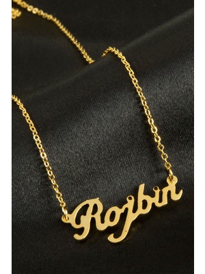 Zero Land Muratech Rojbin Isimli Kolye -Sarı