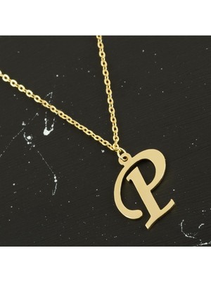 Zero Land Muratech Prinç Harfli Kolye-P