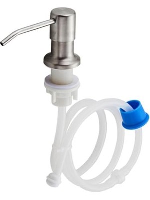 Cekar Store Paslanmaz Çelik Sıvı Sabunluk Pompası Lavabo Tezgah Altı Mutfak Lavaboları Banyo Tezgahları