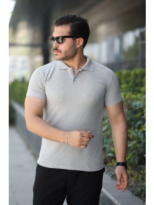 Modenya Erkek Kısa Kollu Yakalı Tişört