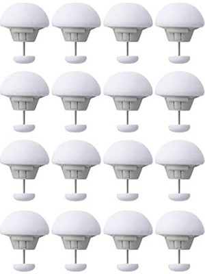 Cekar Store 16 Parça Nevresim Takımı - Nevresim Iğneleri, Yorgan Düğmesi, Mantar Yuvarlak Sabitleme Klipsleri, Düğmeli Yatak Odası Yorgan Sabitleme Tutacağı Kaymaz